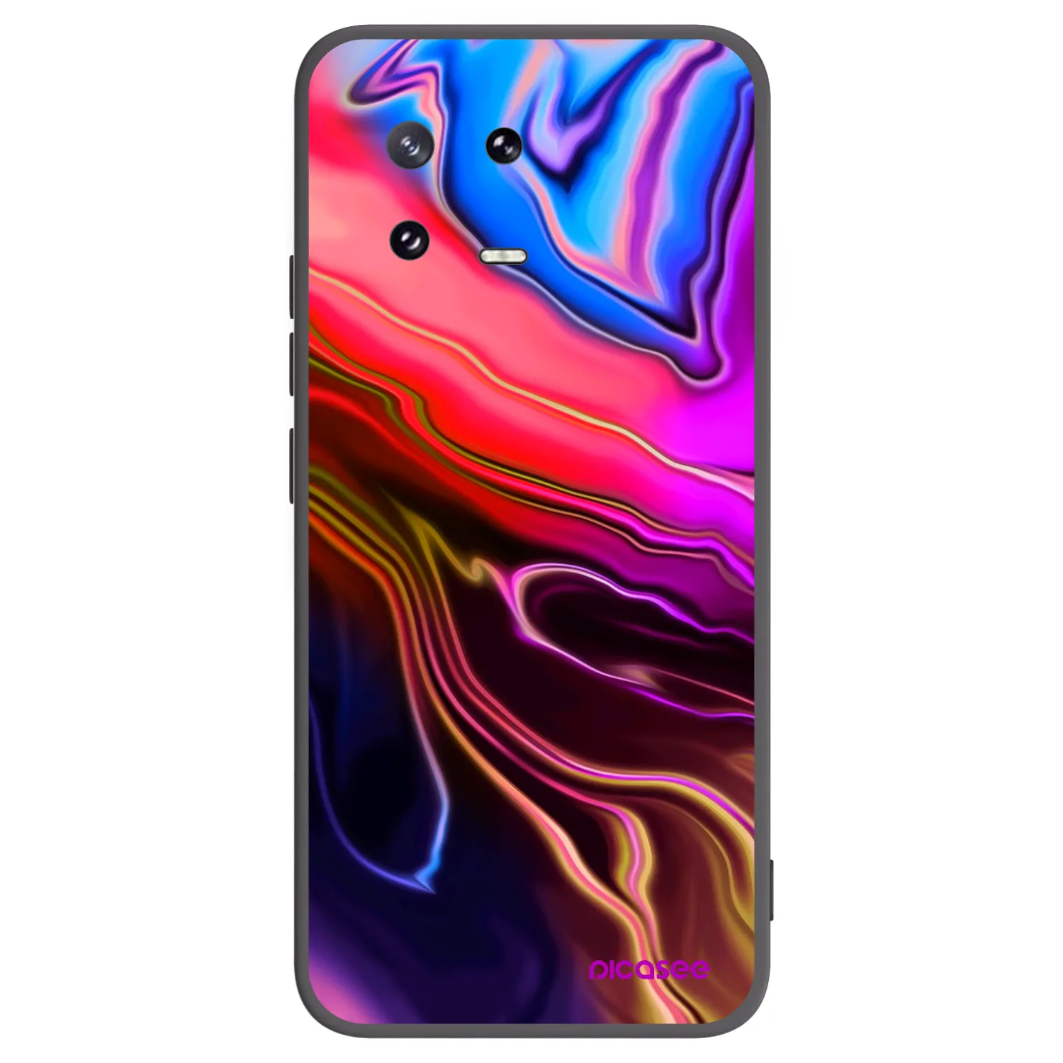 Picasee silikónový čierny obal pre Xiaomi 13 Pro - Electric