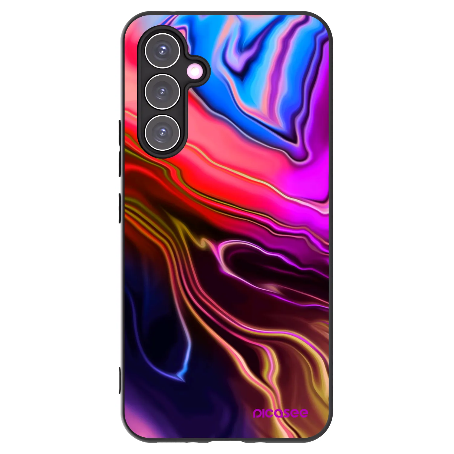 Picasee silikónový čierny obal pre Samsung Galaxy A54 5G A546B - Electric