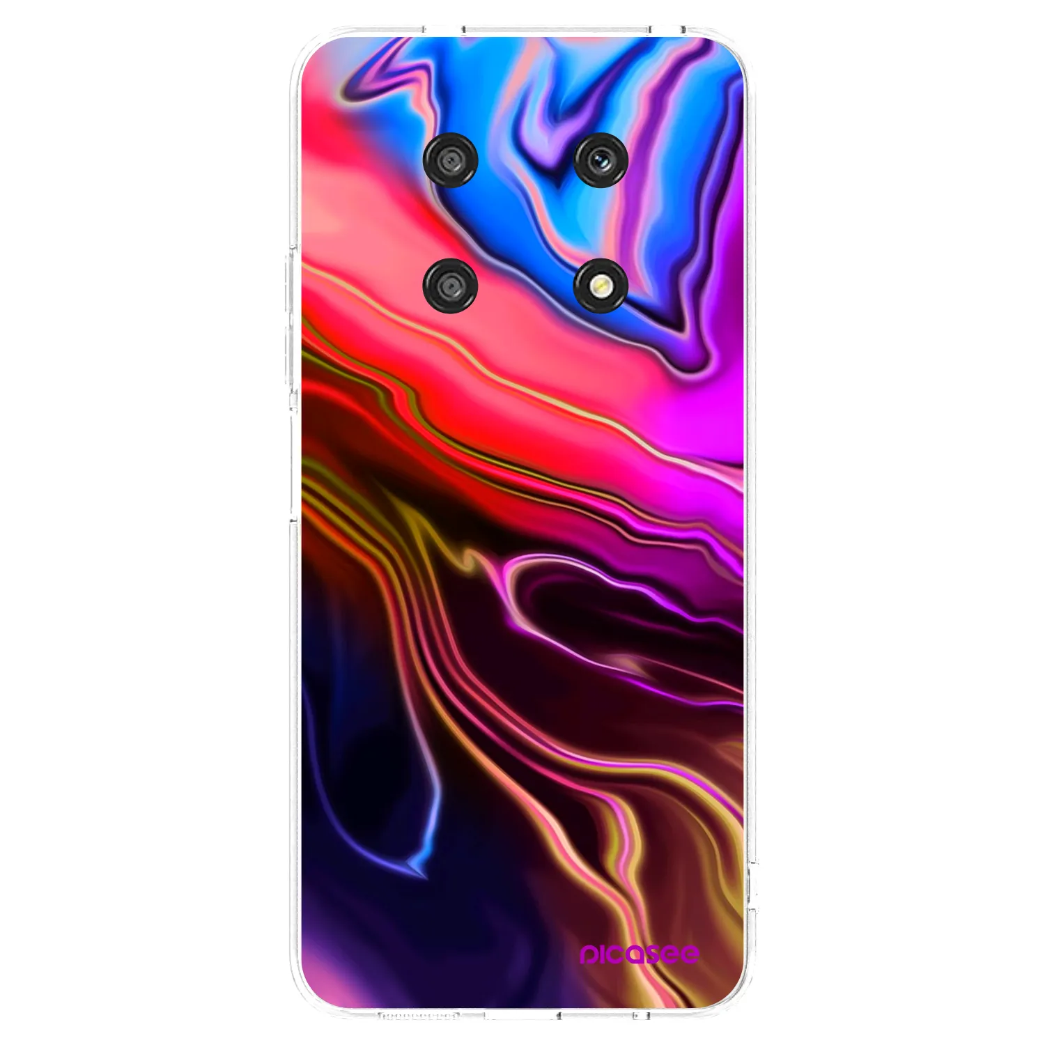 Silikónový prehľadný obal pre Honor Magic4 Lite 5G - Electric