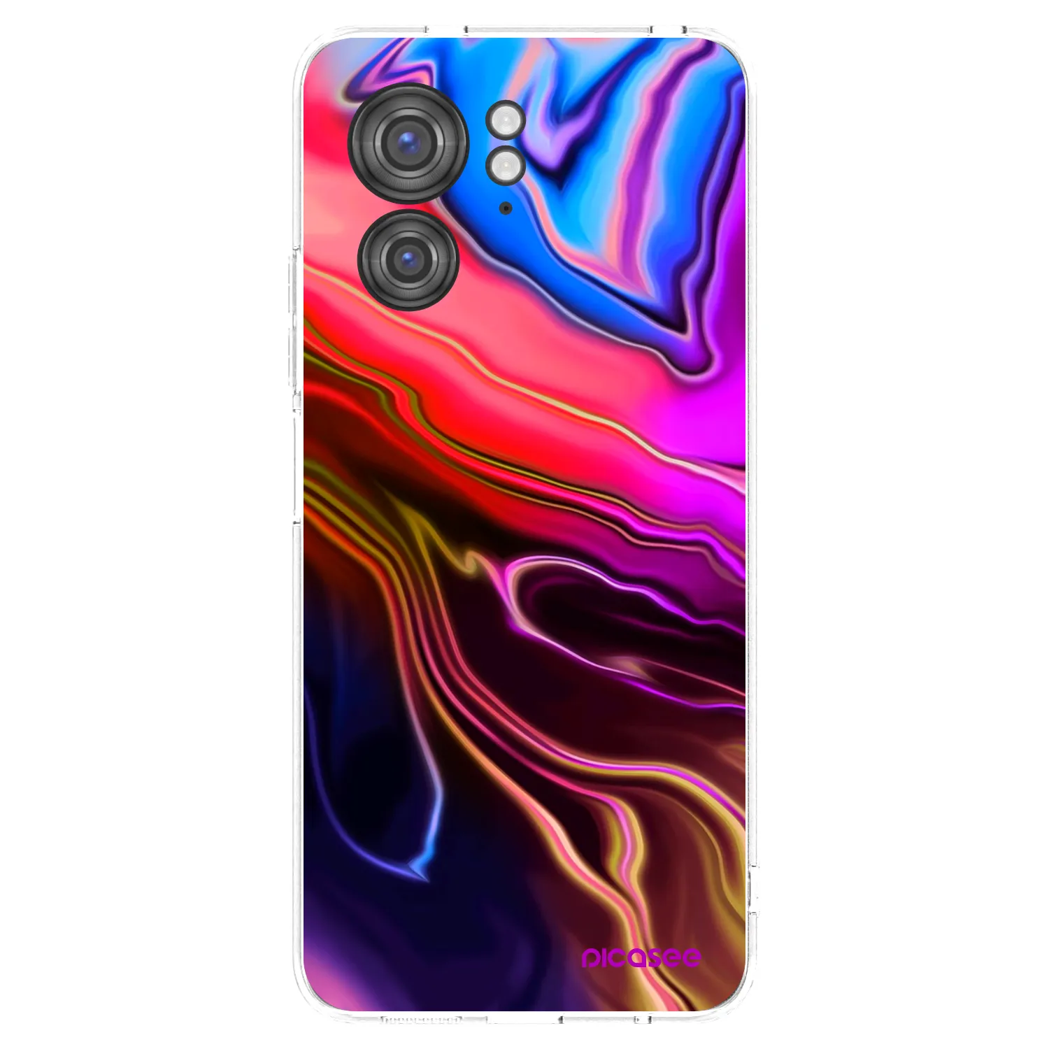 Picasee silikónový prehľadný obal pre Motorola Edge 40 - Electric