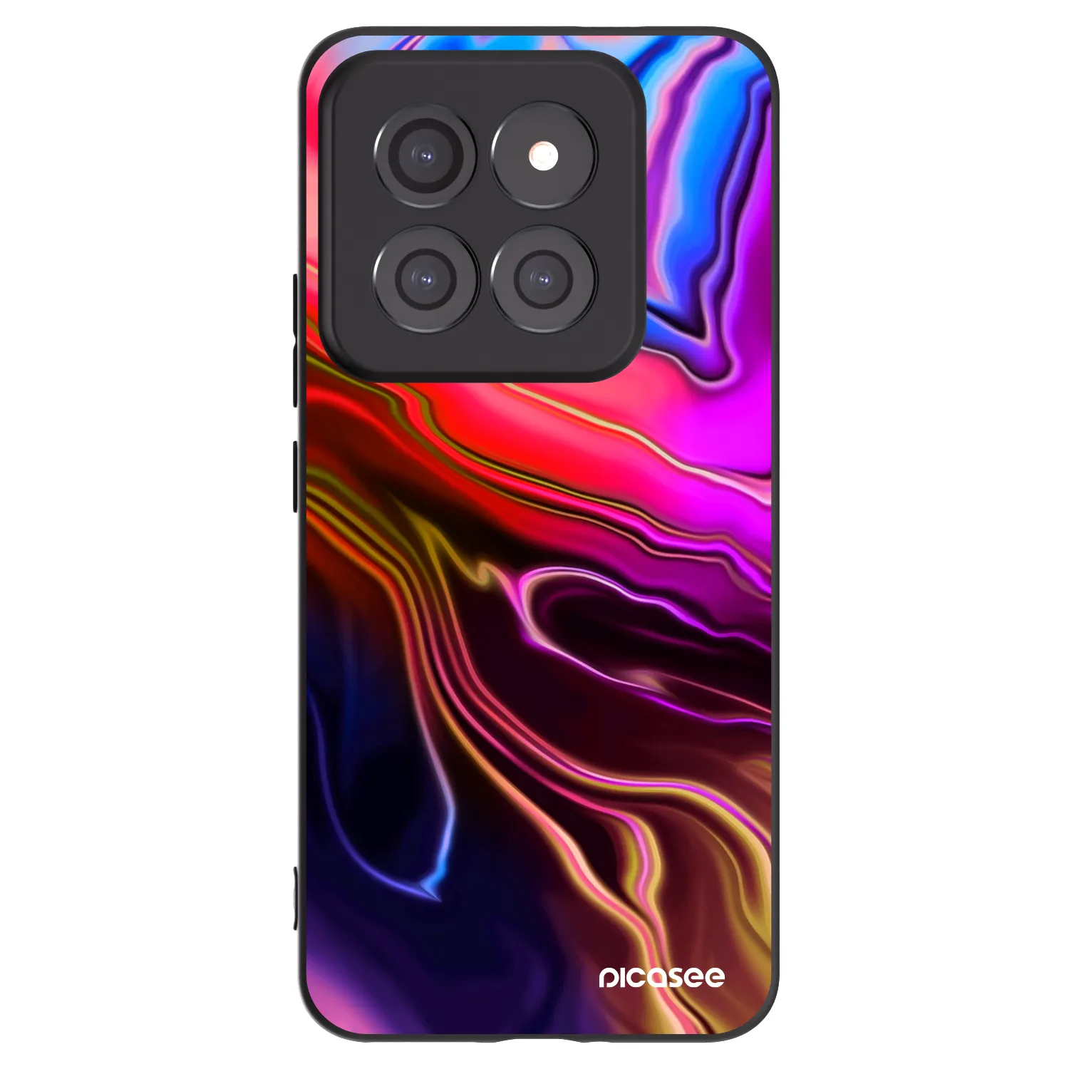 Picasee silikónový čierny obal pre Xiaomi 14 Pro - Electric