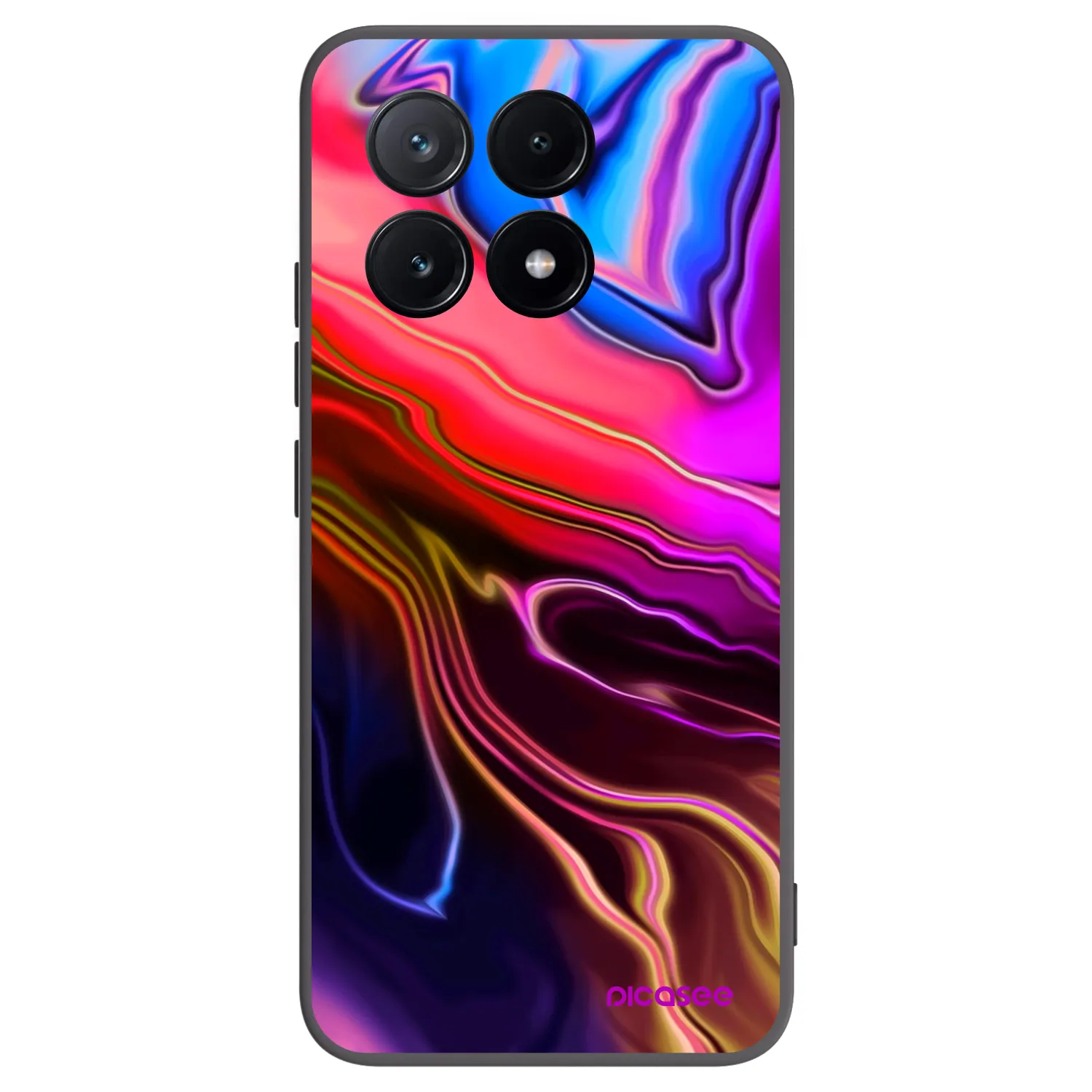 Picasee silikónový čierny obal pre Xiaomi Poco X6 Pro - Electric