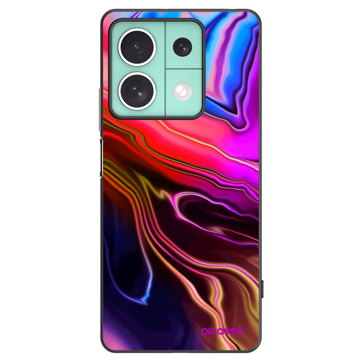 Picasee silikónový čierny obal pre Xiaomi Redmi Note 13 5G - Electric