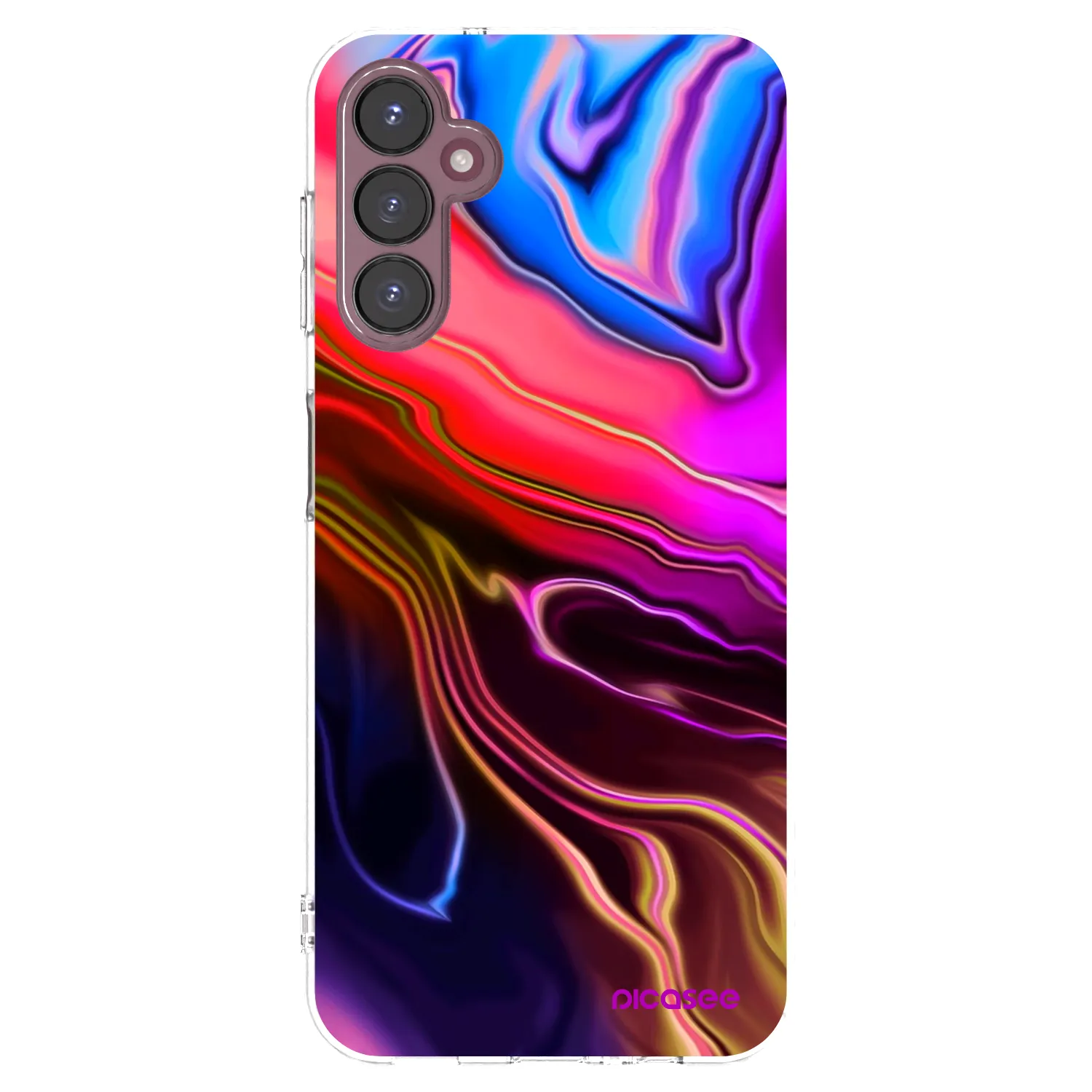 Picasee silikónový prehľadný obal pre Samsung Galaxy A05s A057G - Electric