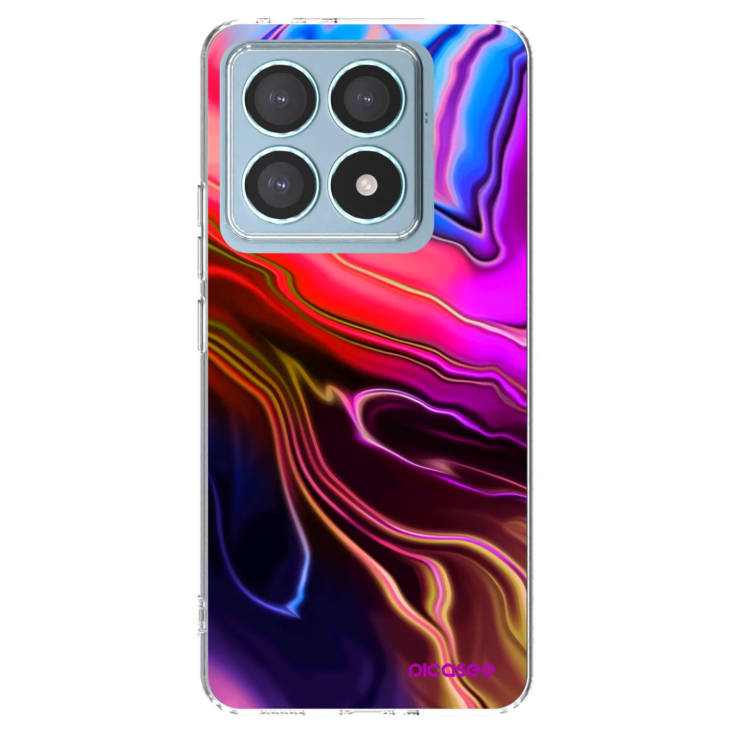 Picasee silikónový prehľadný obal pre Xiaomi 14T Pro - Electric
