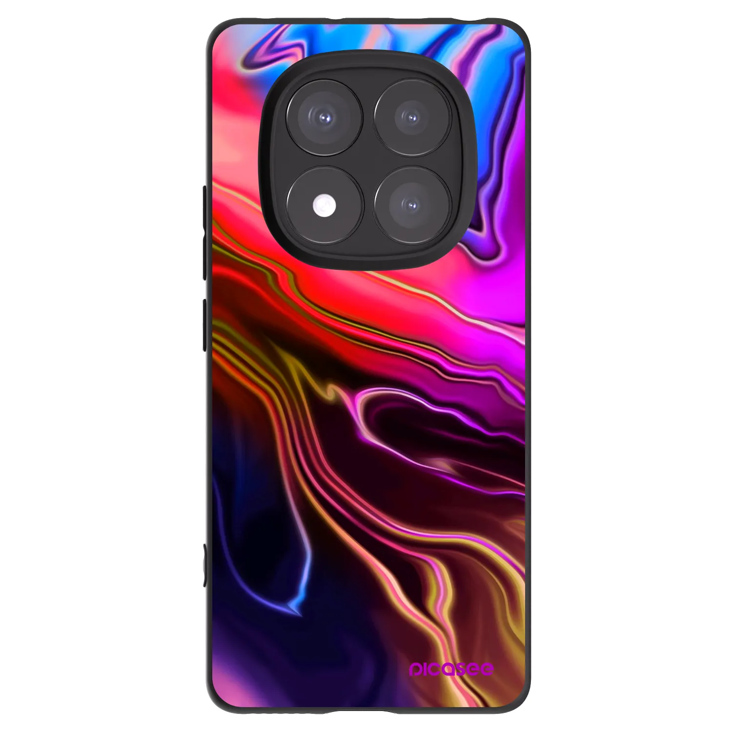 Silikónový čierny obal pre Xiaomi Redmi Note 14 Pro 5G - Electric