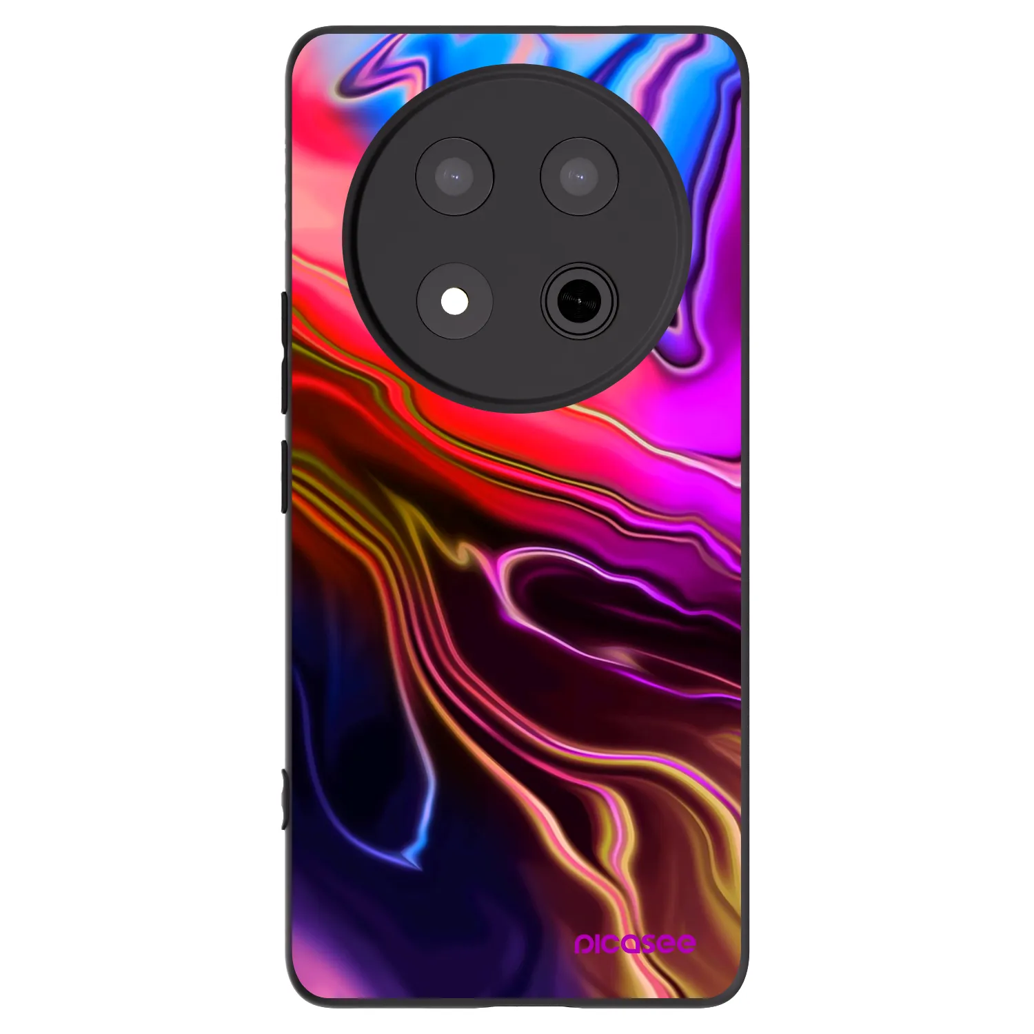 Picasee silikónový čierny obal pre Honor Magic7 Lite 5G - Electric