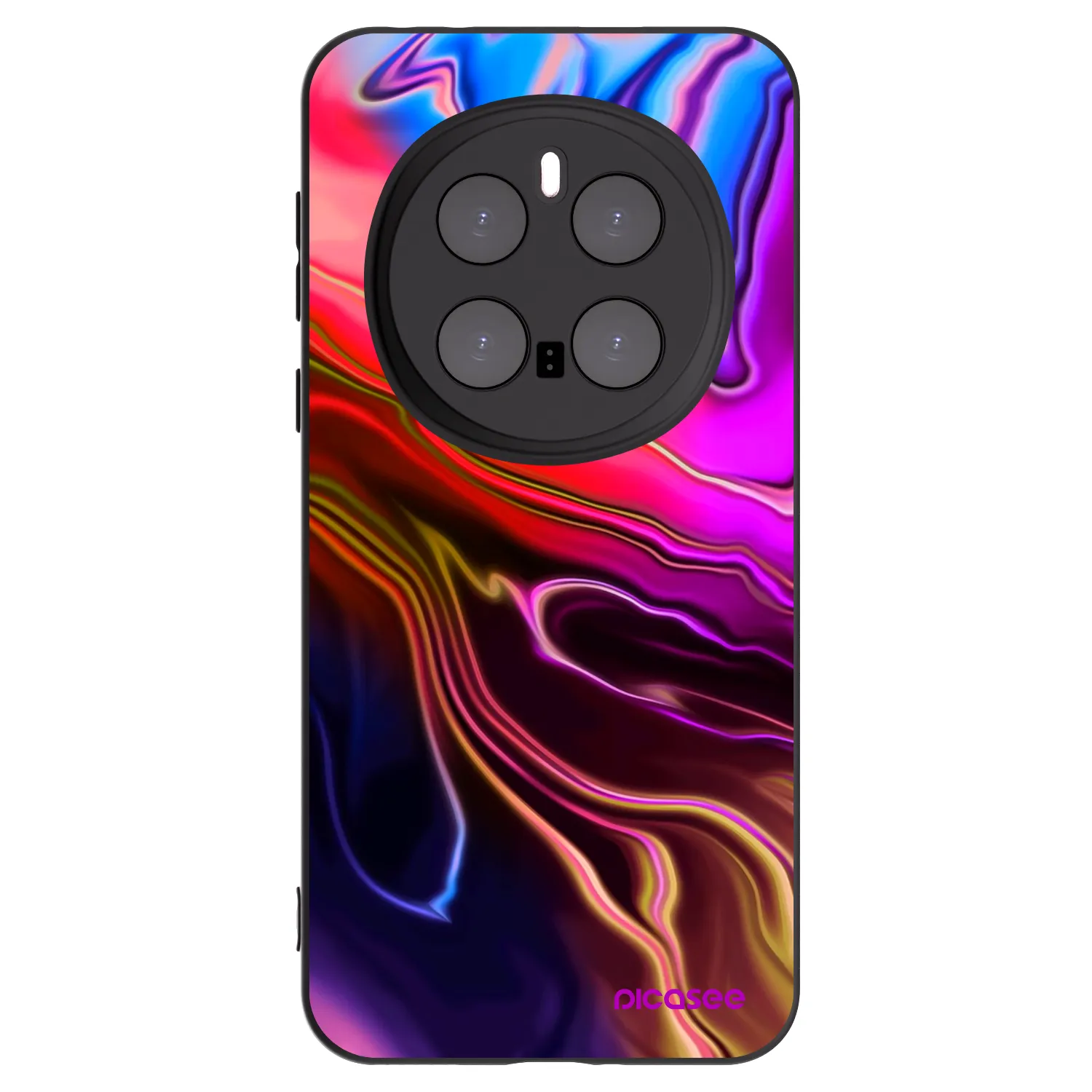 Picasee silikónový čierny obal pre Honor Magic7 Pro 5G - Electric