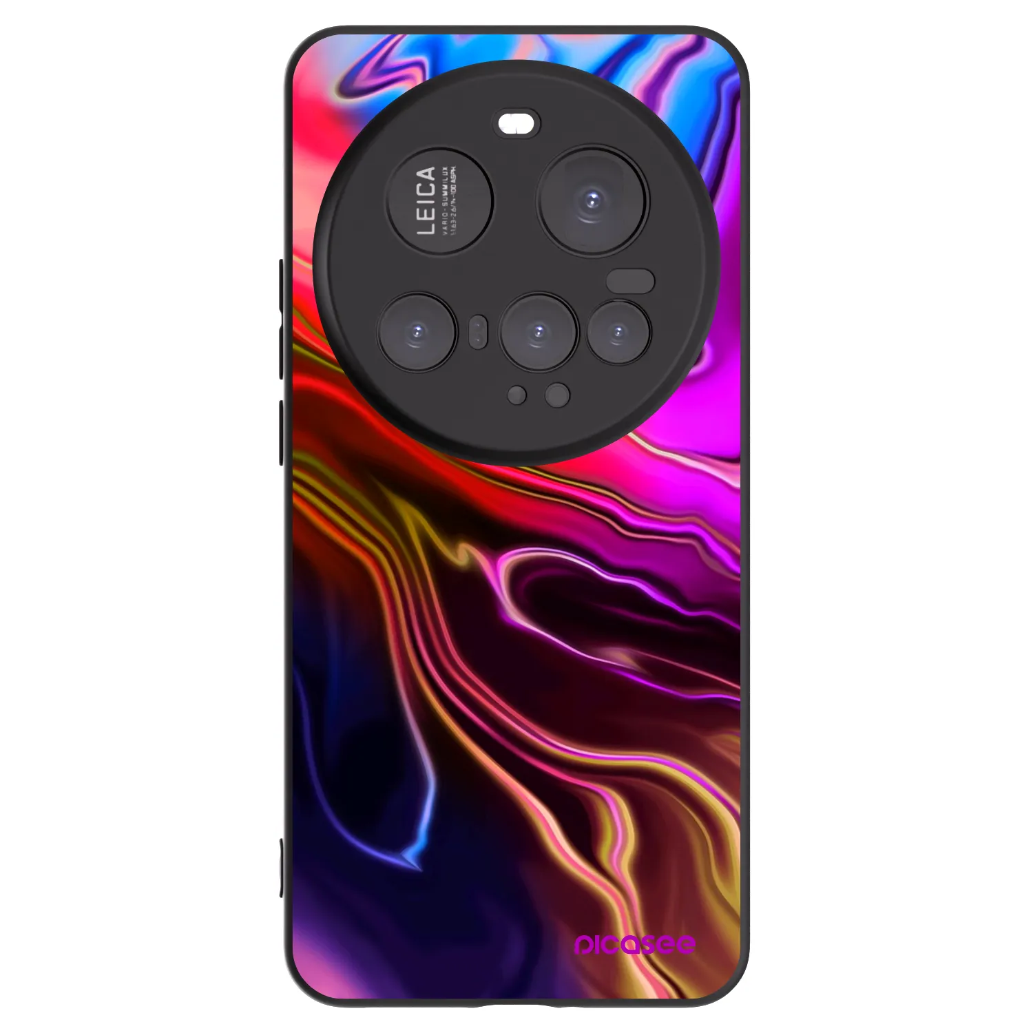 Picasee silikónový čierny obal pre Xiaomi 15 Ultra - Electric