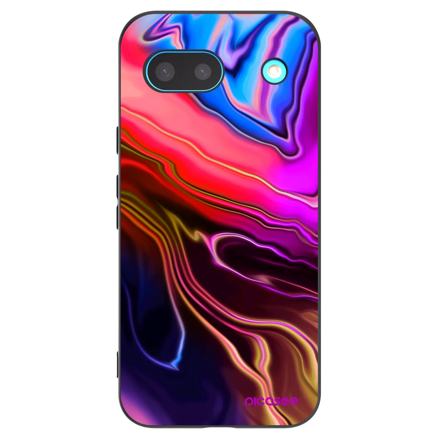 Silikónový čierny obal pre Google Pixel 8 - Electric