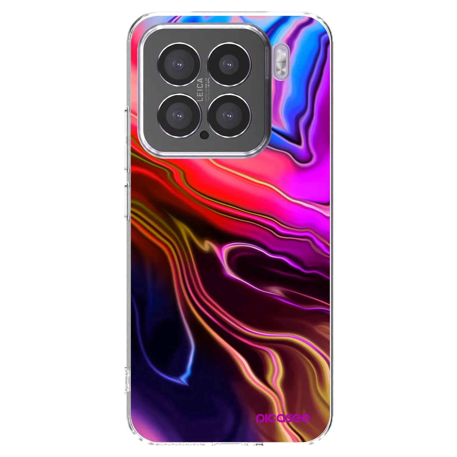 Silikónový prehľadný obal pre Xiaomi 15 - Electric