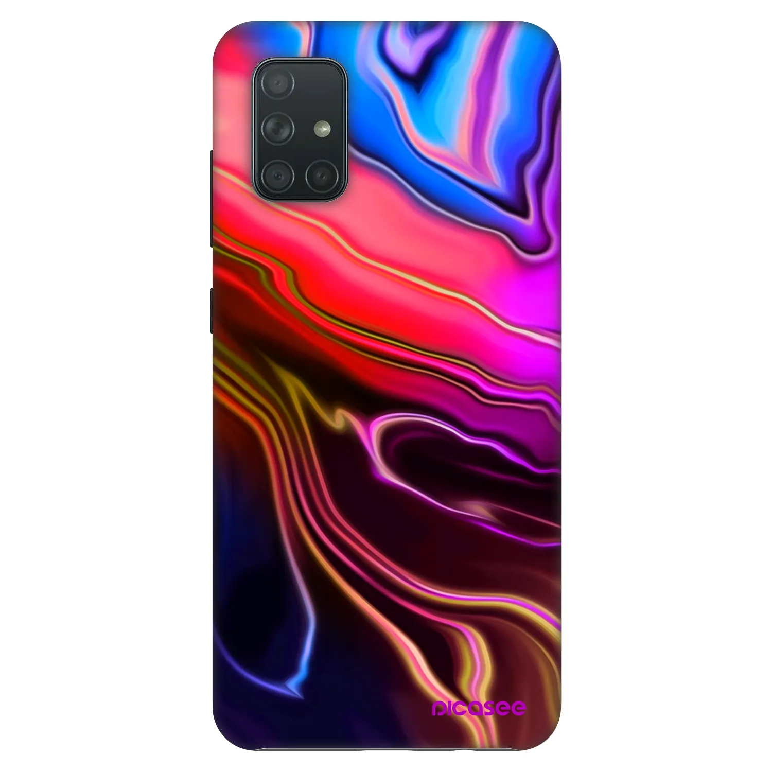 Picasee Fashion Case pre Samsung Galaxy A71 A715F - Electric