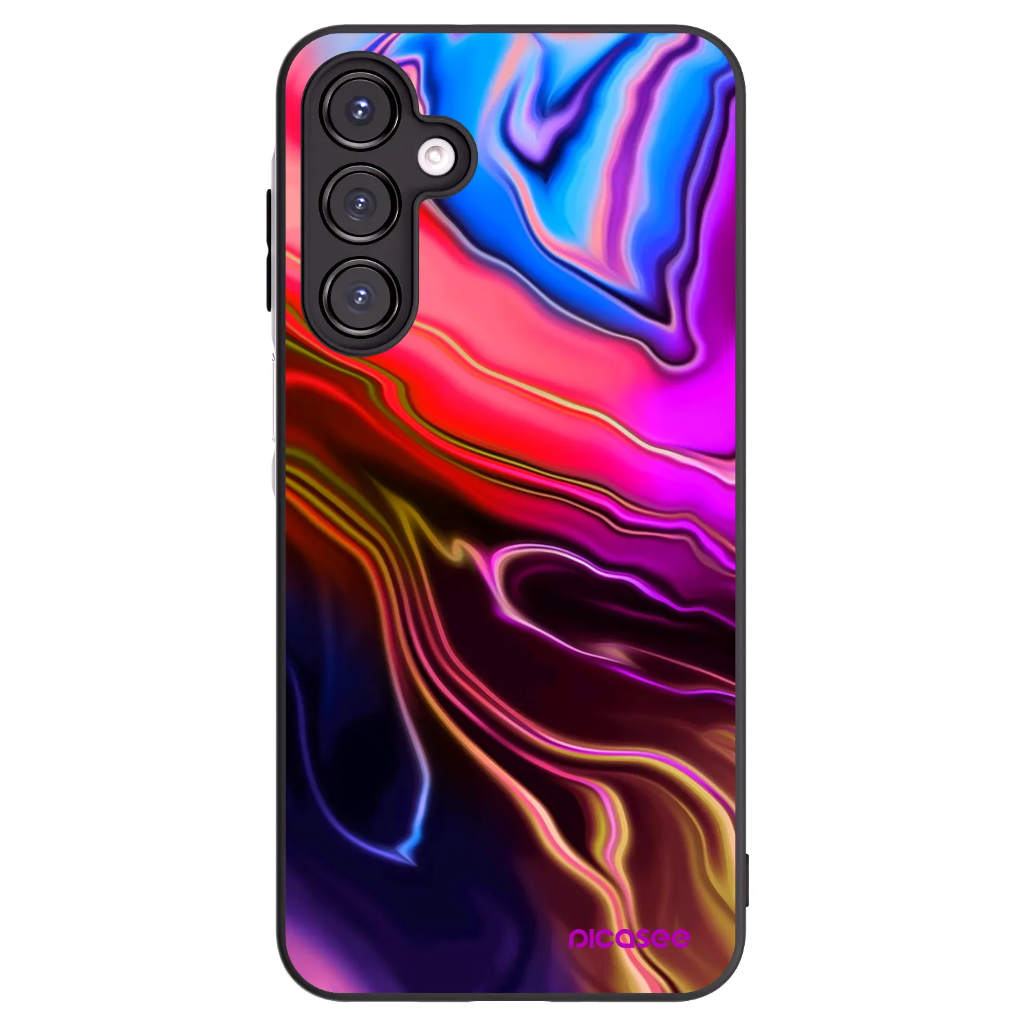 Picasee silikónový čierny obal pre Samsung Galaxy A16 4G - Electric