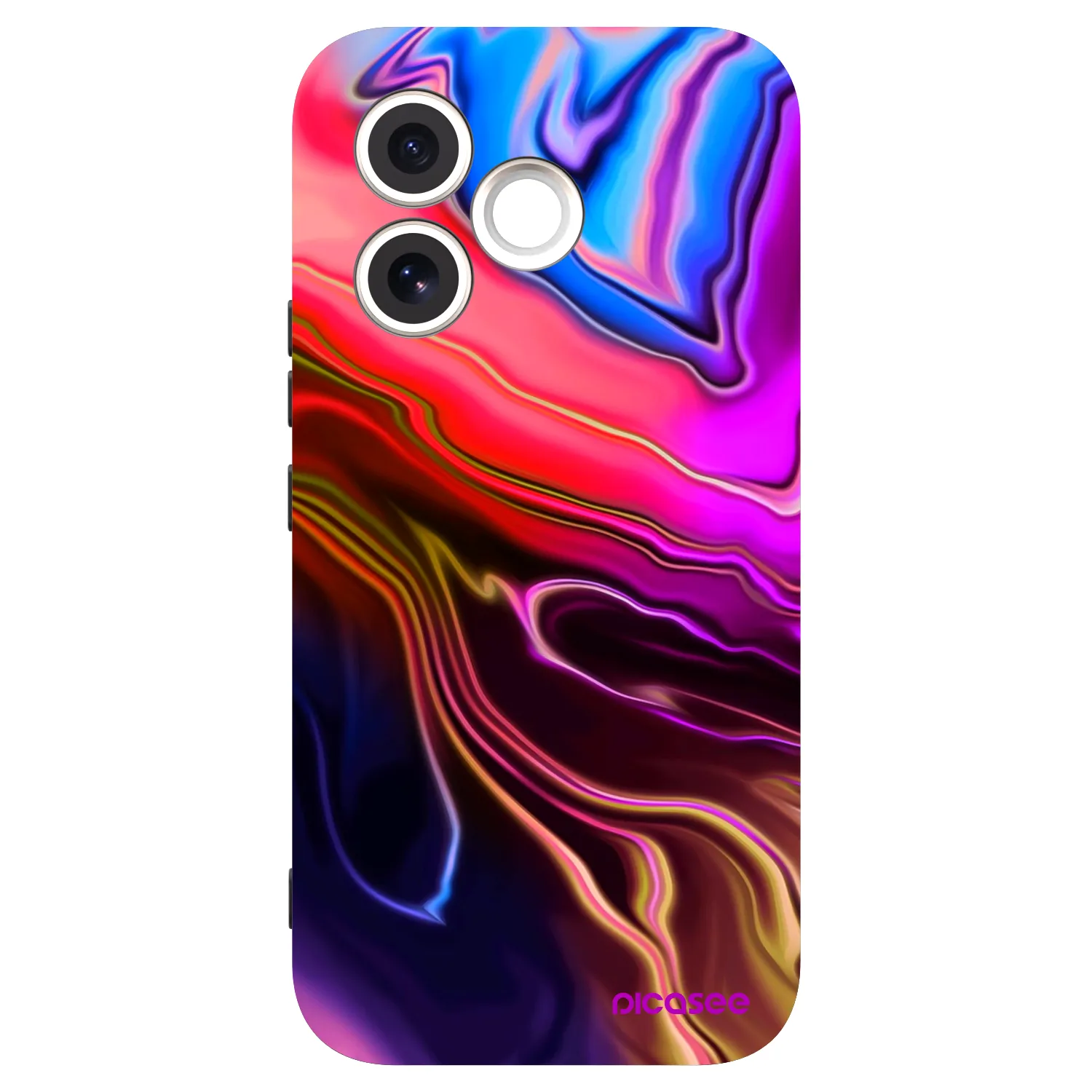 Picasee silikónový čierny obal pre Honor 600 Lite - Electric
