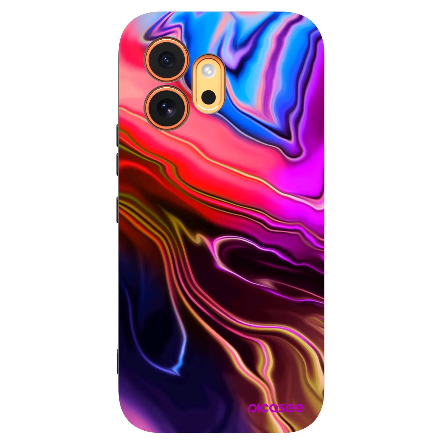 Picasee silikónový čierny obal pre Honor 600 - Electric