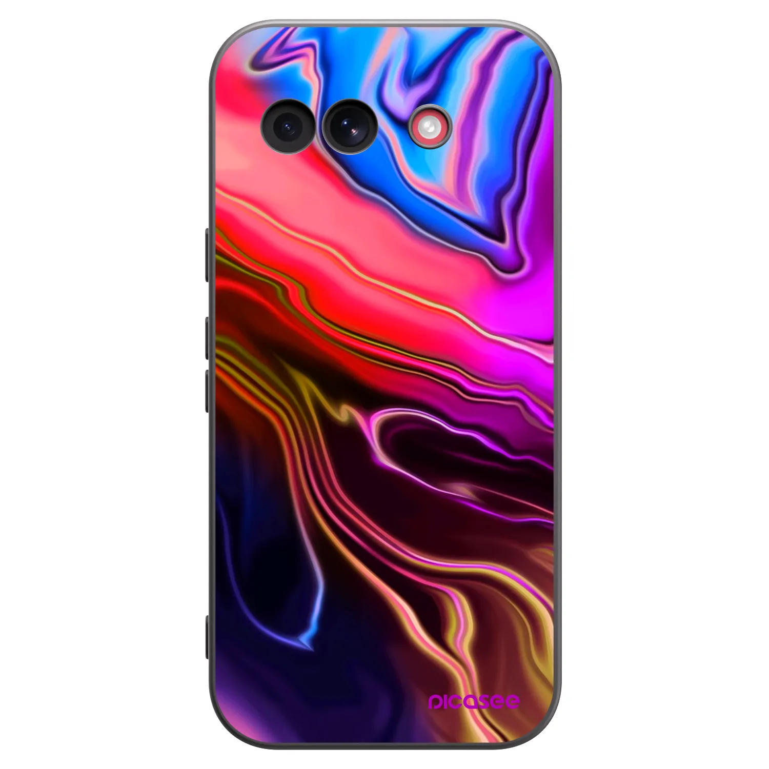 Picasee silikónový čierny obal pre Google Pixel 10a - Electric