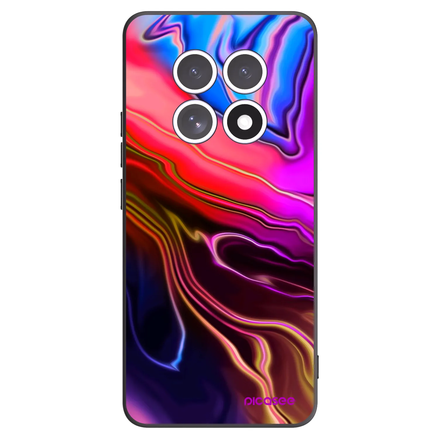 Picasee silikónový čierny obal pre Xiaomi Redmi Note 15 5G - Electric