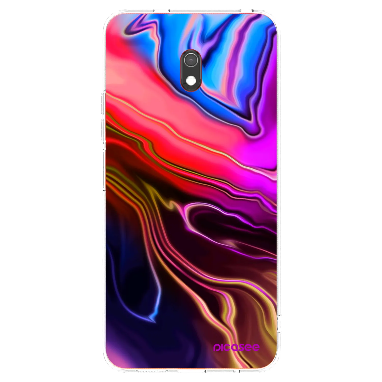 Picasee silikónový prehľadný obal pre Xiaomi Redmi 8A - Electric