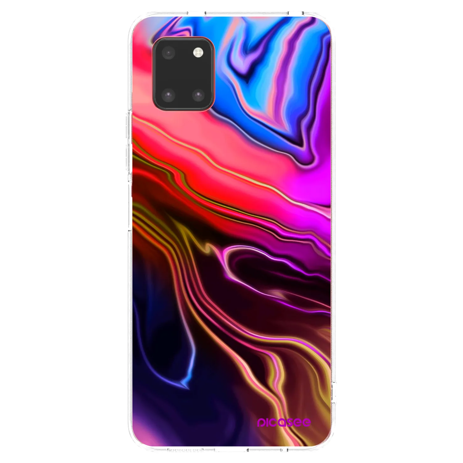 Picasee silikónový prehľadný obal pre Samsung Galaxy Note 10 Lite N770F - Electric