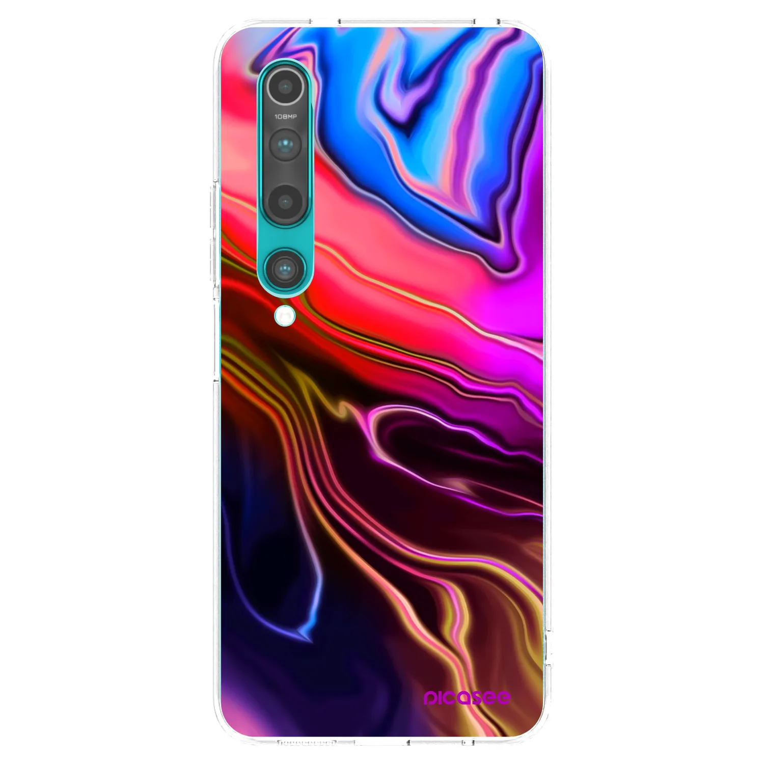 Picasee silikónový prehľadný obal pre Xiaomi Mi 10 - Electric