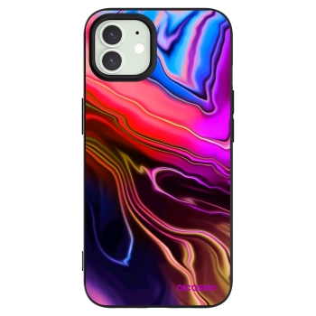 Picasee silikónový čierny obal pre Apple iPhone 12 Pro - Electric