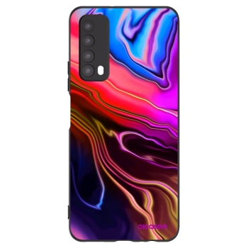 Picasee silikónový čierny obal pre Huawei P Smart 2021 - Electric