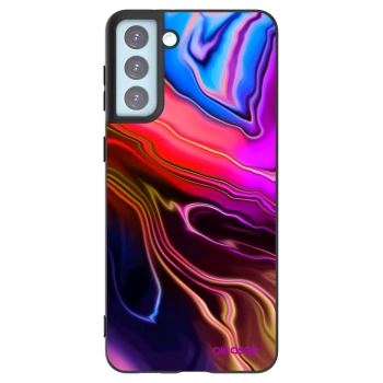 Picasee silikónový čierny obal pre Samsung Galaxy S21+ 5G G996F - Electric