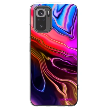 Picasee silikónový prehľadný obal pre Xiaomi Redmi Note 10S - Electric