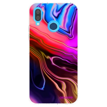Picasee silikónový prehľadný obal pre Huawei P20 Lite - Electric