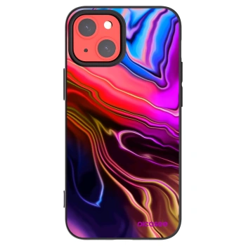 Picasee silikónový čierny obal pre Apple iPhone 13 mini - Electric