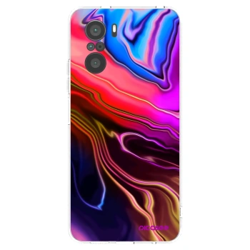 Picasee silikónový prehľadný obal pre Xiaomi Poco F3 - Electric