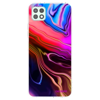 Picasee silikónový prehľadný obal pre Samsung Galaxy A22 A226B 5G - Electric