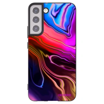 Picasee silikónový čierny obal pre Samsung Galaxy S22+ 5G - Electric