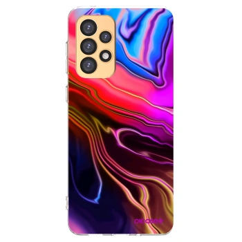 Picasee silikónový prehľadný obal pre Samsung Galaxy A33 5G A336 - Electric