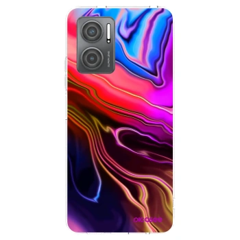 Picasee silikónový prehľadný obal pre Xiaomi Redmi 10 5G - Electric