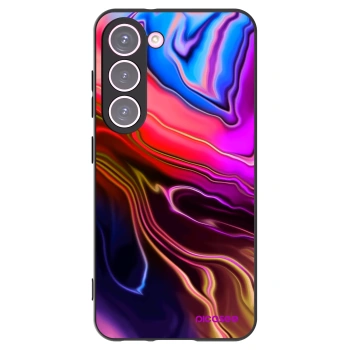 Picasee silikónový čierny obal pre Samsung Galaxy S23 5G - Electric