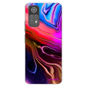 Picasee silikónový prehľadný obal pre Xiaomi Redmi Note 11S 5G - Electric