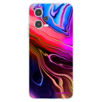 Picasee silikónový prehľadný obal pre Xiaomi Redmi Note 12 5G - Electric