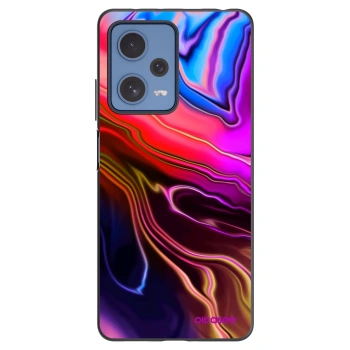 Picasee silikónový čierny obal pre Xiaomi Redmi Note 12 Pro 5G - Electric