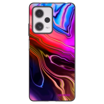 Picasee silikónový čierny obal pre Xiaomi Redmi Note 12 Pro+ 5G - Electric