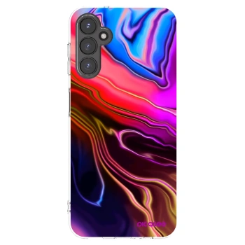 Picasee silikónový prehľadný obal pre Samsung Galaxy A14 5G A146P - Electric