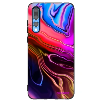Picasee silikónový čierny obal pre Huawei P20 Pro - Electric