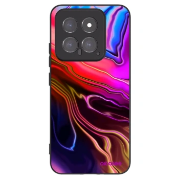 Picasee silikónový čierny obal pre Xiaomi 14 - Electric