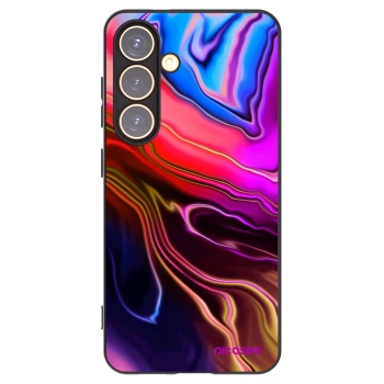 Picasee silikónový čierny obal pre Samsung Galaxy S24 S921B 5G - Electric