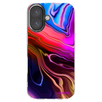Picasee silikónový prehľadný obal pre Apple iPhone 16 - Electric