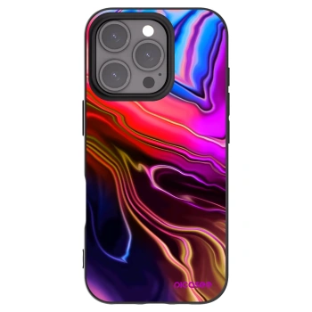 Picasee silikónový čierny obal pre Apple iPhone 16 Pro - Electric