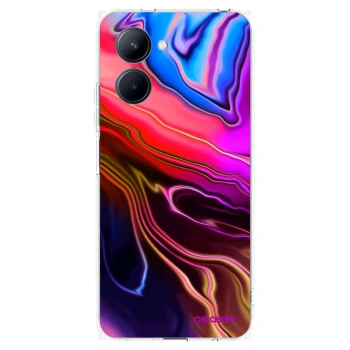 Picasee silikónový prehľadný obal pre Realme C33 (2023) - Electric