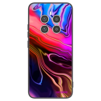 Picasee silikónový čierny obal pre Realme 12 Pro 5G - Electric