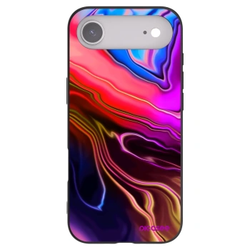 Picasee silikónový čierny obal pre Apple iPhone Air - Electric