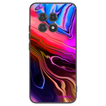 Picasee silikónový čierny obal pre OnePlus 13R 5G - Electric